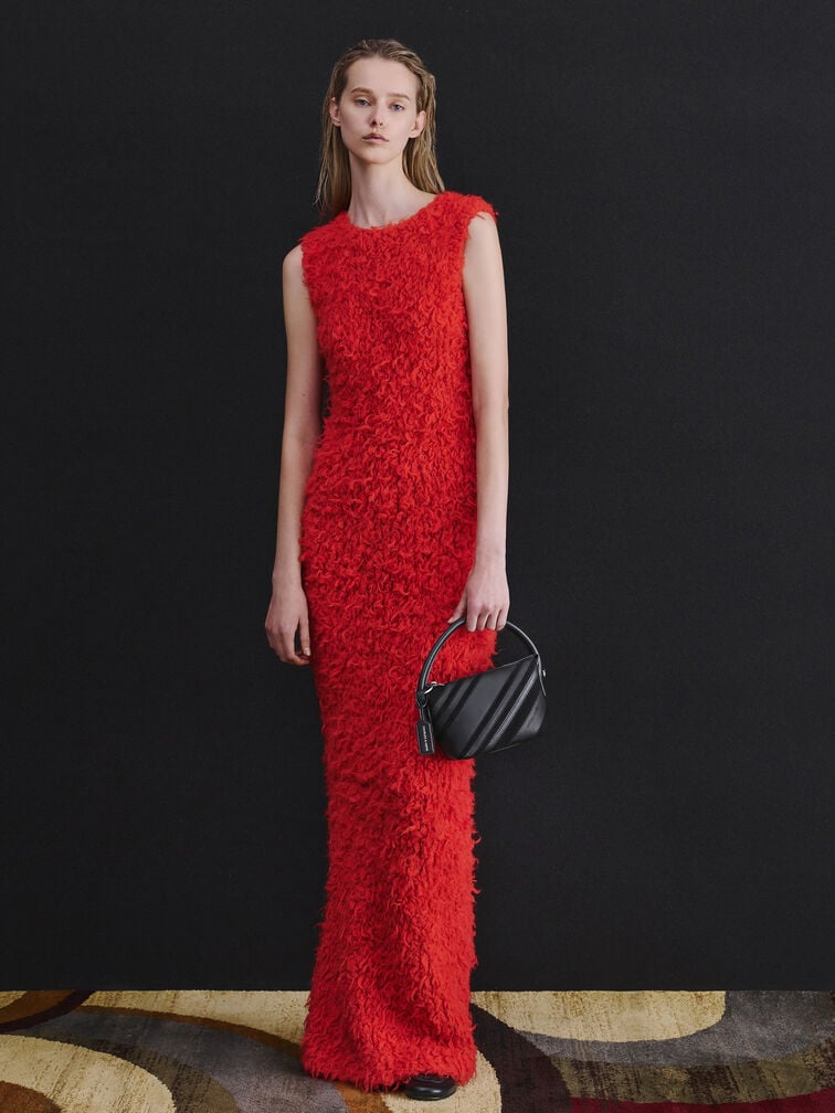 T&uacute;i x&aacute;ch Zeya Recycled Suede, Noir, hi-res