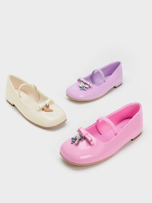 Giày búp bê trẻ em Judy Hopps Patent, Hồng, hi-res