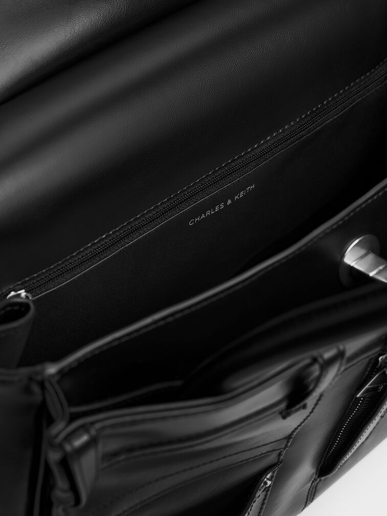 Arita Jeans Tote Bag, Noir, hi-res