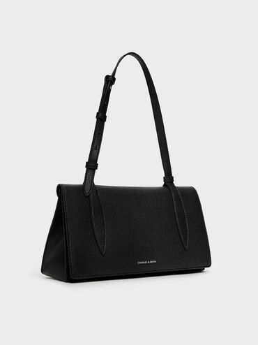 T&uacute;i đeo vai h&igrave;nh thang Allyn, Noir, hi-res