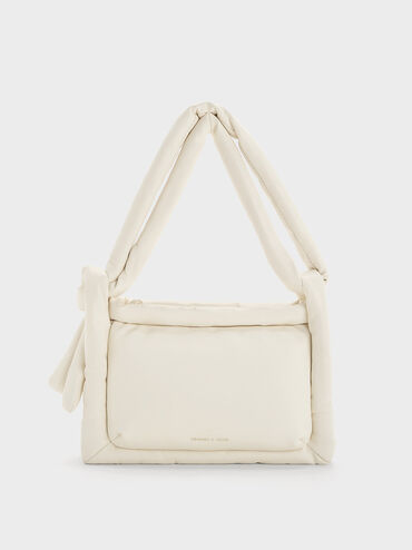 Errya Puffy Crossbody Bag, Cream, hi-res