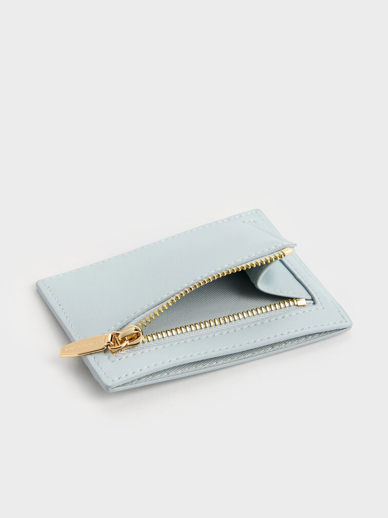 Carli Multi-Slot Card Holder, Sea Salt Blue, hi-res
