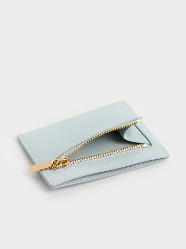 Carli Multi-Slot Card Holder, Sea Salt Blue, hi-res