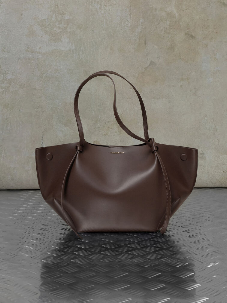 T&uacute;i tote XL Calla, N&acirc;u sẫm, hi-res