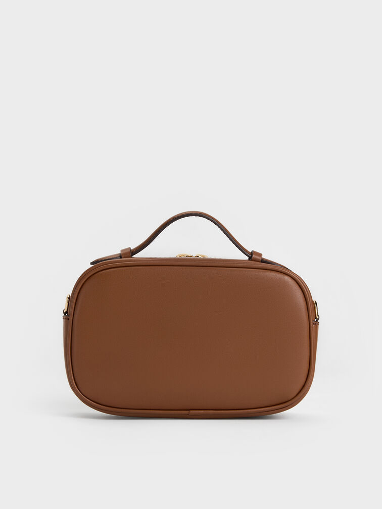 T&uacute;i đeo ch&eacute;o phom chữ nhật Azure, Chocolate, hi-res