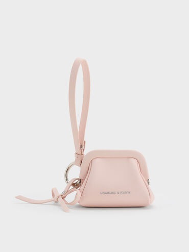 M&oacute;c kho&aacute; Bow Micro Bag, Soft Pink, hi-res