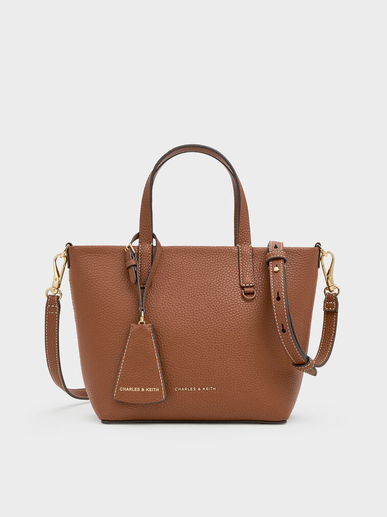 Mini Beryl Tote Bag, Chocolate, hi-res