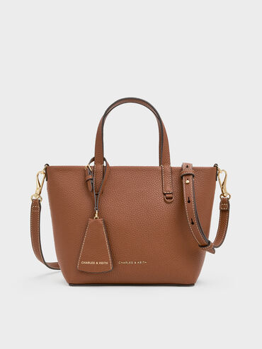 Mini Beryl Tote Bag, Chocolate, hi-res