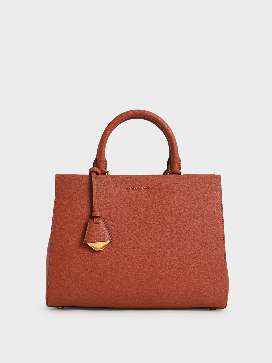 Brick Large Double Handle Bag - CHARLES  KEITH VN