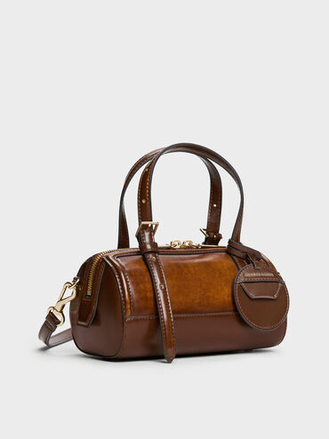 T&uacute;i x&aacute;ch h&igrave;nh chữ nhật Enola, N&acirc;u &aacute;nh hung, hi-res