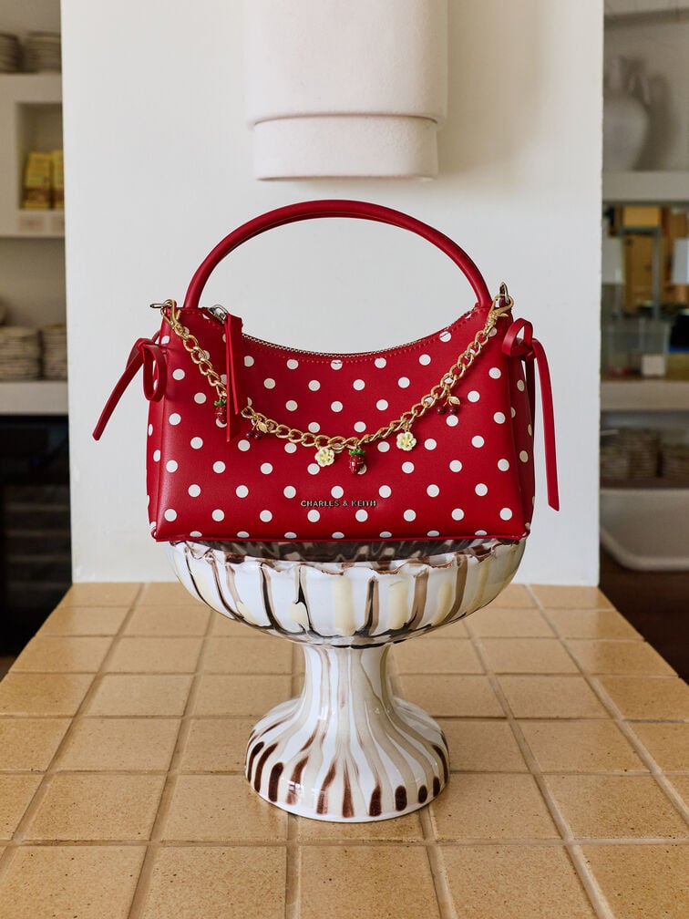 Francie Charm Bag Chain, Multi, hi-res