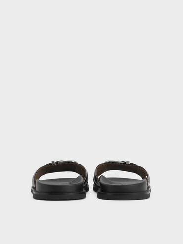 D&eacute;p quai ngang Stitch-Trim, Đen, hi-res