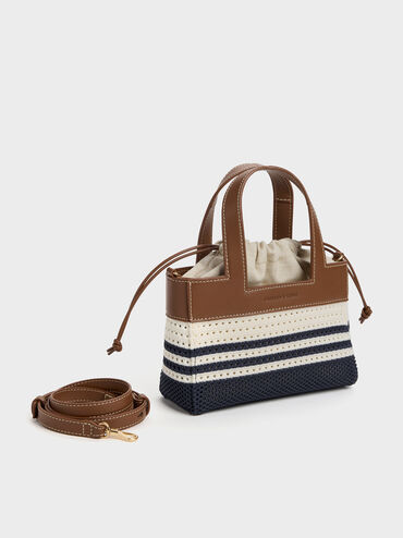 T&uacute;i tote b&eacute; g&aacute;i Ida Striped, Nhiều m&agrave;u, hi-res
