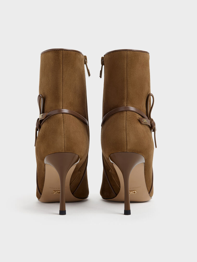 Gi&agrave;y boots cao g&oacute;t cổ cao, N&acirc;u, hi-res
