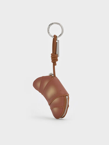 Móc khoá Croissant, Nutmeg Beige, hi-res