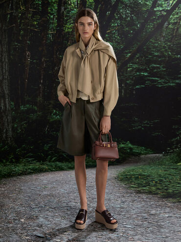 T&uacute;i tote Jody Leather Belted, N&acirc;u, hi-res