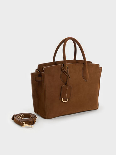 T&uacute;i tote Large Ginevra, Pecan Brown, hi-res