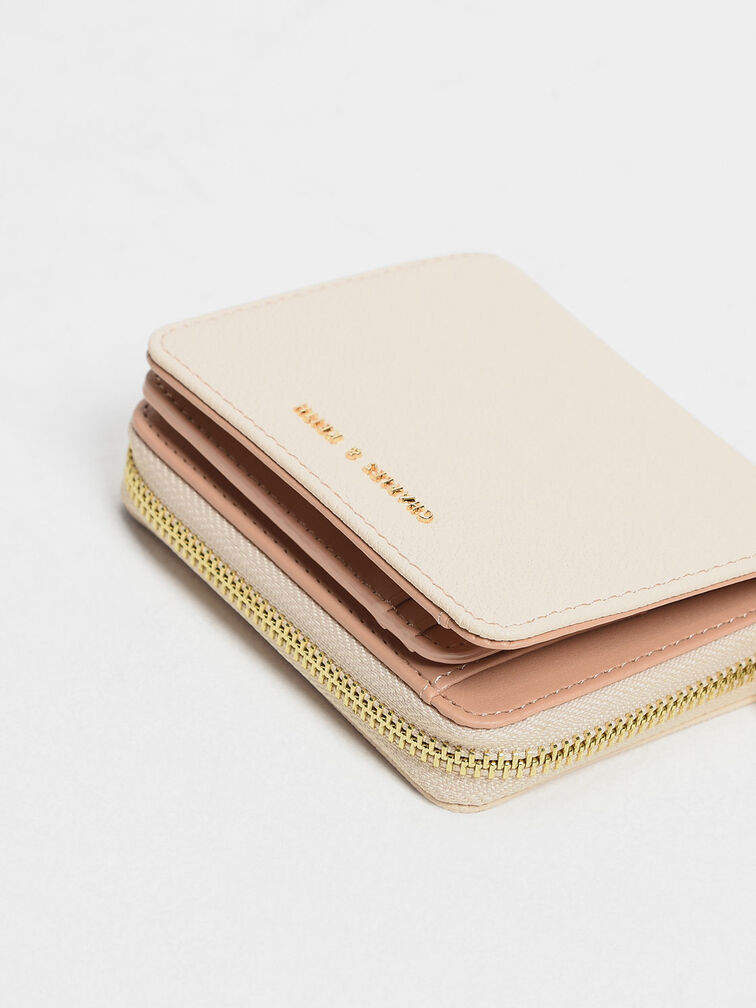 Finley Zip-Around Small Wallet, Light Pink, hi-res