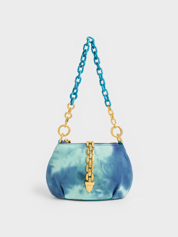 Isana Chain-Handle Bag, Cerulean, hi-res