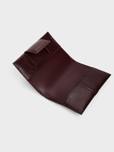 V&iacute; đựng passport Noane, Wineberry Red, hi-res