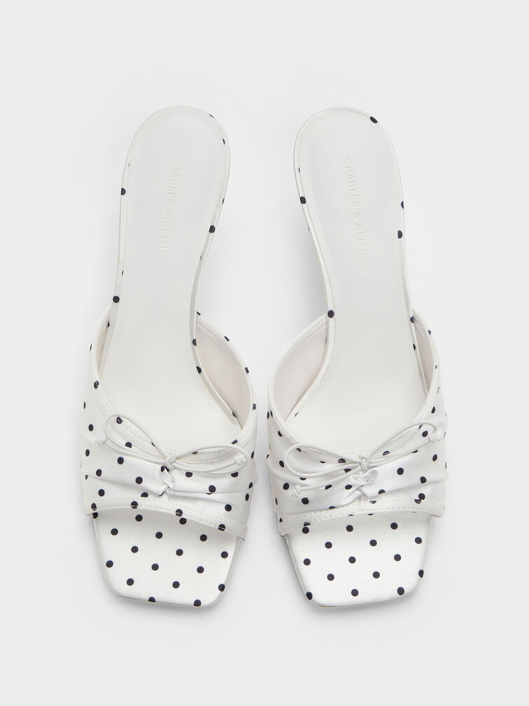 Sadira Polka-Dot Heeled Mules, Multi2, hi-res