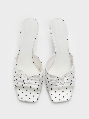 Sadira Polka-Dot Heeled Mules, Multi2, hi-res