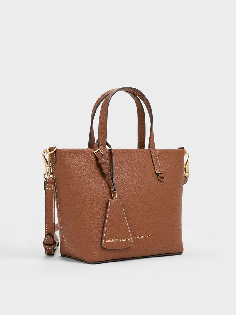 Mini Beryl Tote Bag, Chocolate, hi-res