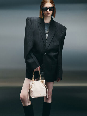 Arya Braided-Strap Double-Handle Crossbody Bag, Cream, hi-res