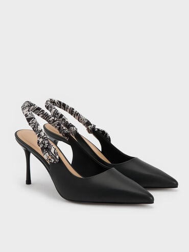 Gi&agrave;y cao g&oacute;t mũi nhọn Tayari, Đen, hi-res