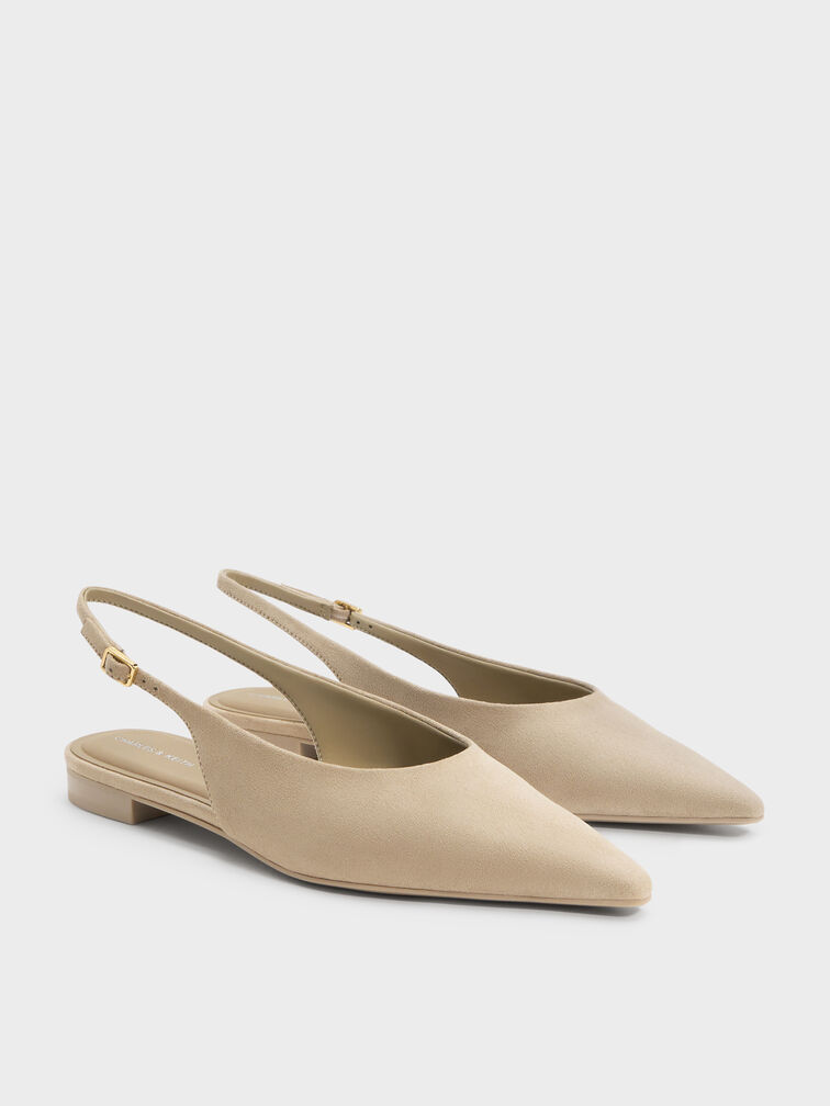Gi&agrave;y sandals cao g&oacute;t mũi nhọn Emelia, Be, hi-res