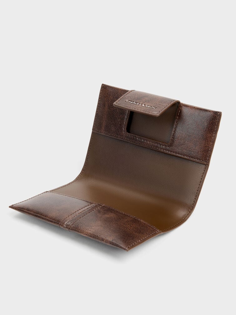 Noane Passport Holder, Distressed Coffee, hi-res