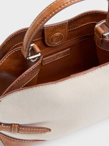 T&uacute;i x&aacute;ch Delfina Canvas Chain Side-Belt, Nhiều m&agrave;u, hi-res