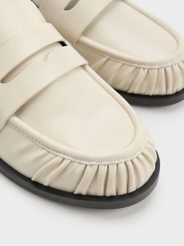 Gi&agrave;y mules mũi tr&ograve;n Dylan, Phấn, hi-res