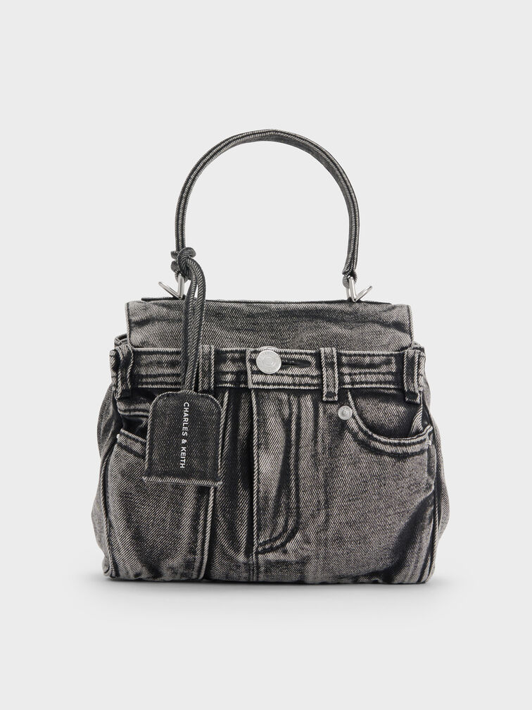 T&uacute;i x&aacute;ch Arita Denim Jeans, Denim Noir, hi-res