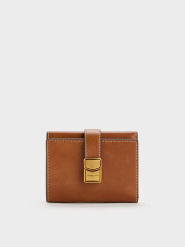 Acelynn Belted Small Wallet, Distressed Tan, hi-res