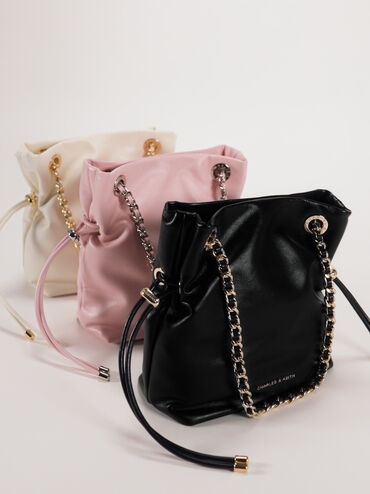 Arya Braided-Strap Double-Handle Crossbody Bag, Cream, hi-res