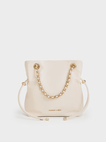 Arya Braided-Strap Double-Handle Crossbody Bag, Cream, hi-res