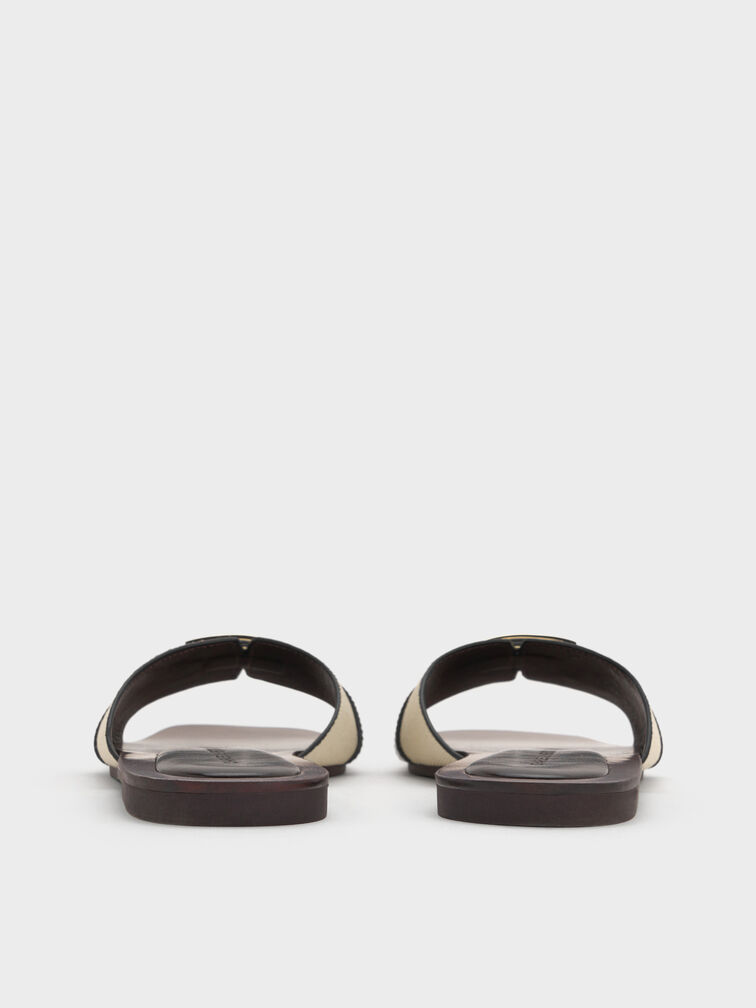 Dép quai ngang Lando Canvas, Nhiều màu, hi-res