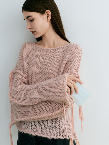 Carli Multi-Slot Card Holder, Sea Salt Blue, hi-res