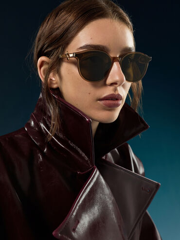 K&iacute;nh m&aacute;t gọng vu&ocirc;ng Ciara, Chestnut Brown, hi-res