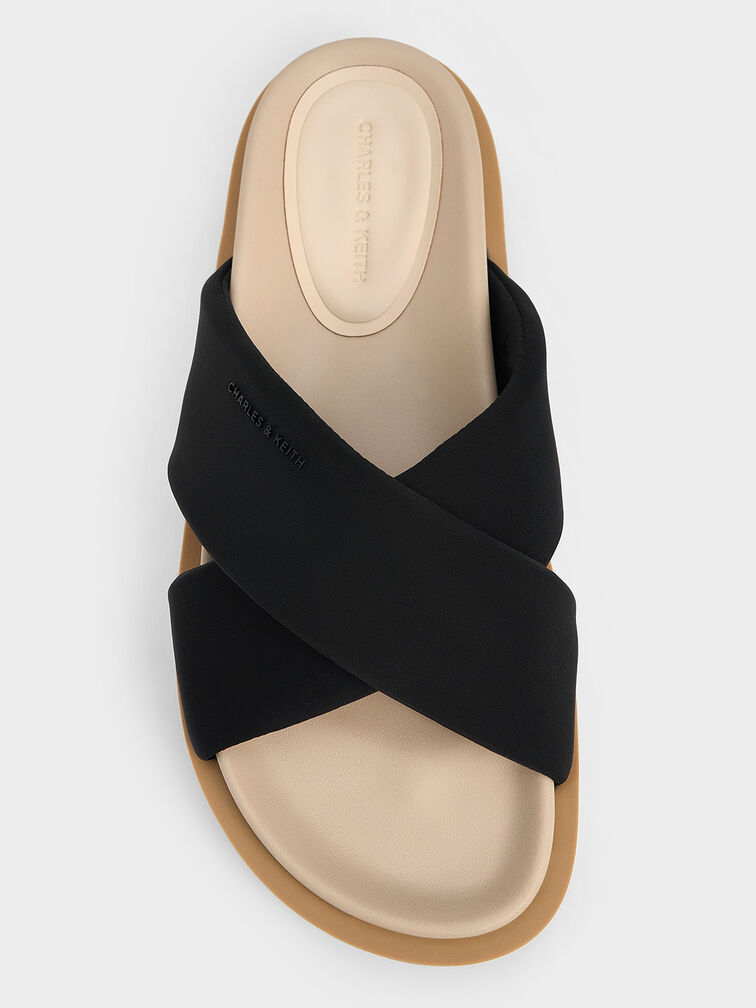 D&eacute;p quai ch&eacute;o Crossover Platform, Đen, hi-res