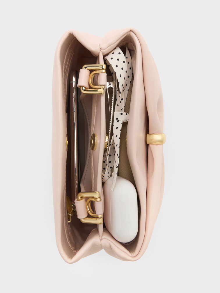 T&uacute;i x&aacute;ch xếp nh&uacute;n Halsey, Soft Pink, hi-res