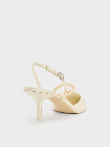 Gi&agrave;y sandals cao g&oacute;t Briella Sequinned, Kem, hi-res