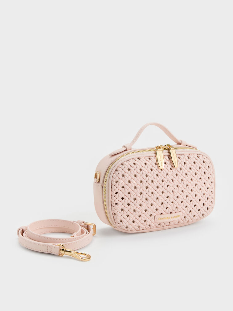 T&uacute;i đeo ch&eacute;o phom chữ nhật Azure, Soft Pink, hi-res