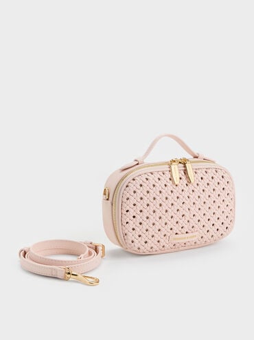 T&uacute;i đeo ch&eacute;o phom chữ nhật Azure, Soft Pink, hi-res