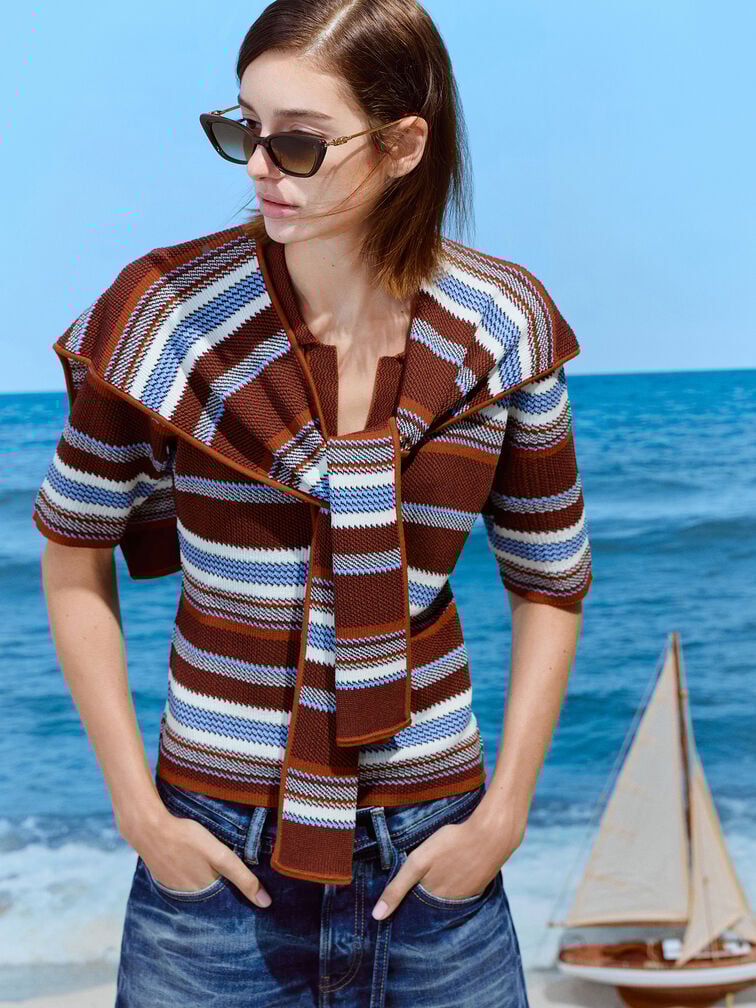 Adalyn Cat-Eye Sunglasses, Espresso Brown, hi-res