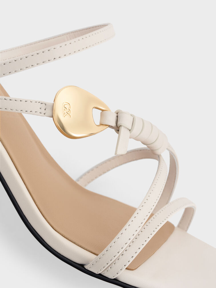 Gi&agrave;y mules cao g&oacute;t Adema, Phấn, hi-res