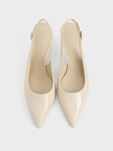 Gi&agrave;y cao g&oacute;t b&iacute;t mũi Kaia Patent, Phấn, hi-res