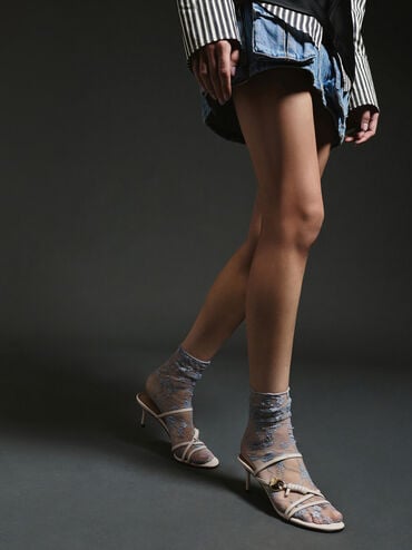 Gi&agrave;y mules cao g&oacute;t Adema, Phấn, hi-res