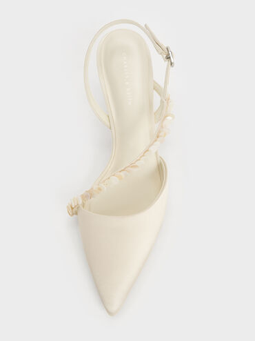 Gi&agrave;y sandals cao g&oacute;t Briella Sequinned, Kem, hi-res